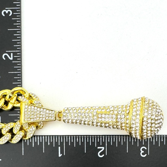 Hip Hop Microphone Necklace - Picture 9 of 10